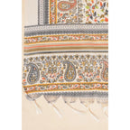 Generic Women's Art Silk Printed Dupatta (White, Length: 2.25 to 2.50 Mtr)