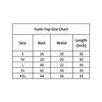 Generic Women's Polyester Printed Roll Up Sleeve Tunic Top (Green - Black)