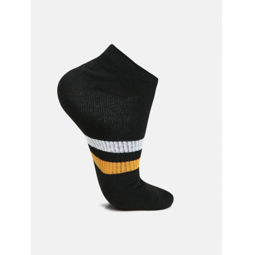 Generic 5 Pairs Unisex Casual Cotton Blended Printed Ankle length Socks (Assorted) Secondary image