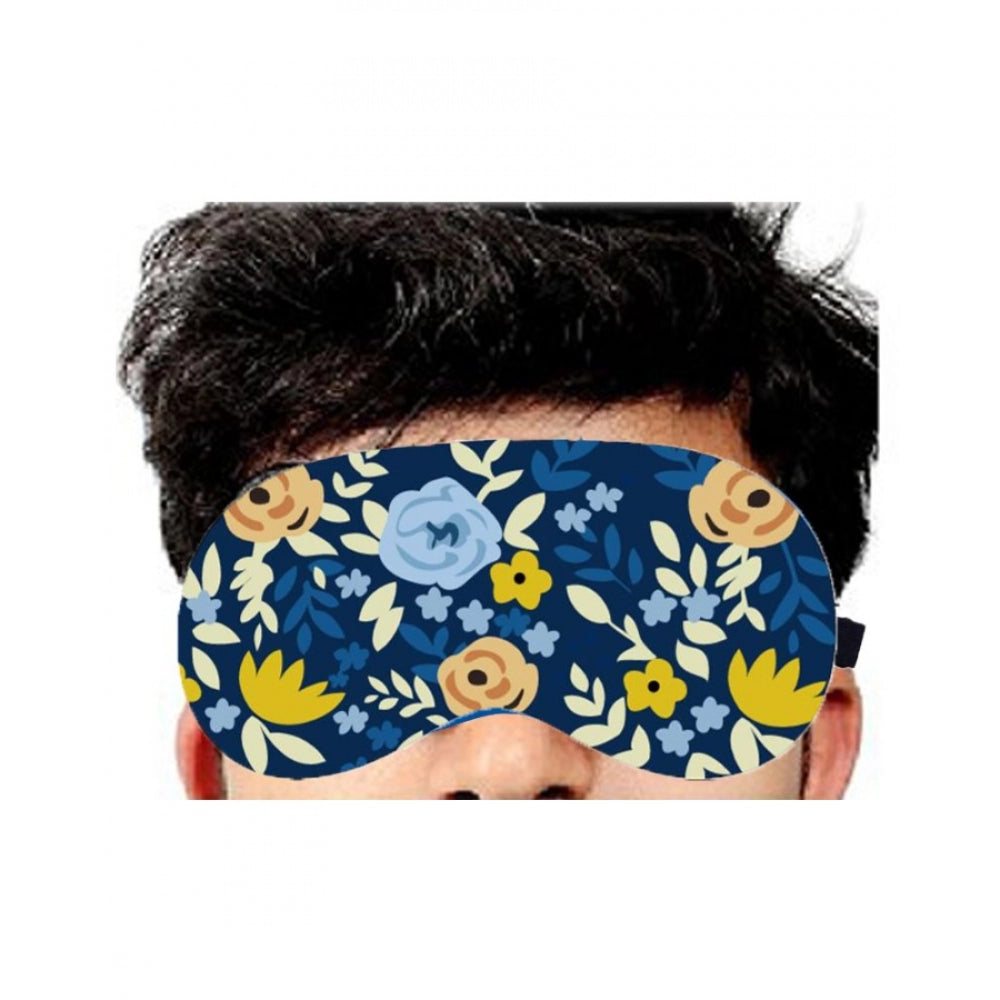 Generic Printed Polyester Eyemasks (Blue) Secondary image