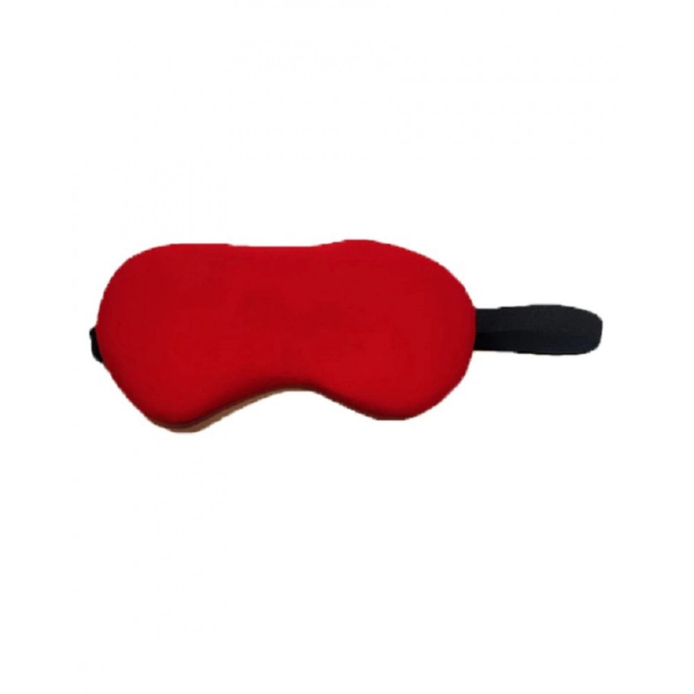 Generic Solid Lycra Foam Eyemasks (Red) Main image