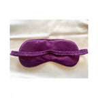 Generic Solid Satin Silk Eyemasks (Purple)