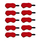 Generic Solid Lycra Foam Eyemasks (Red)