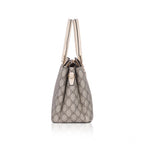 Generic Women's Faux Leather Printed Handbag (Beige)