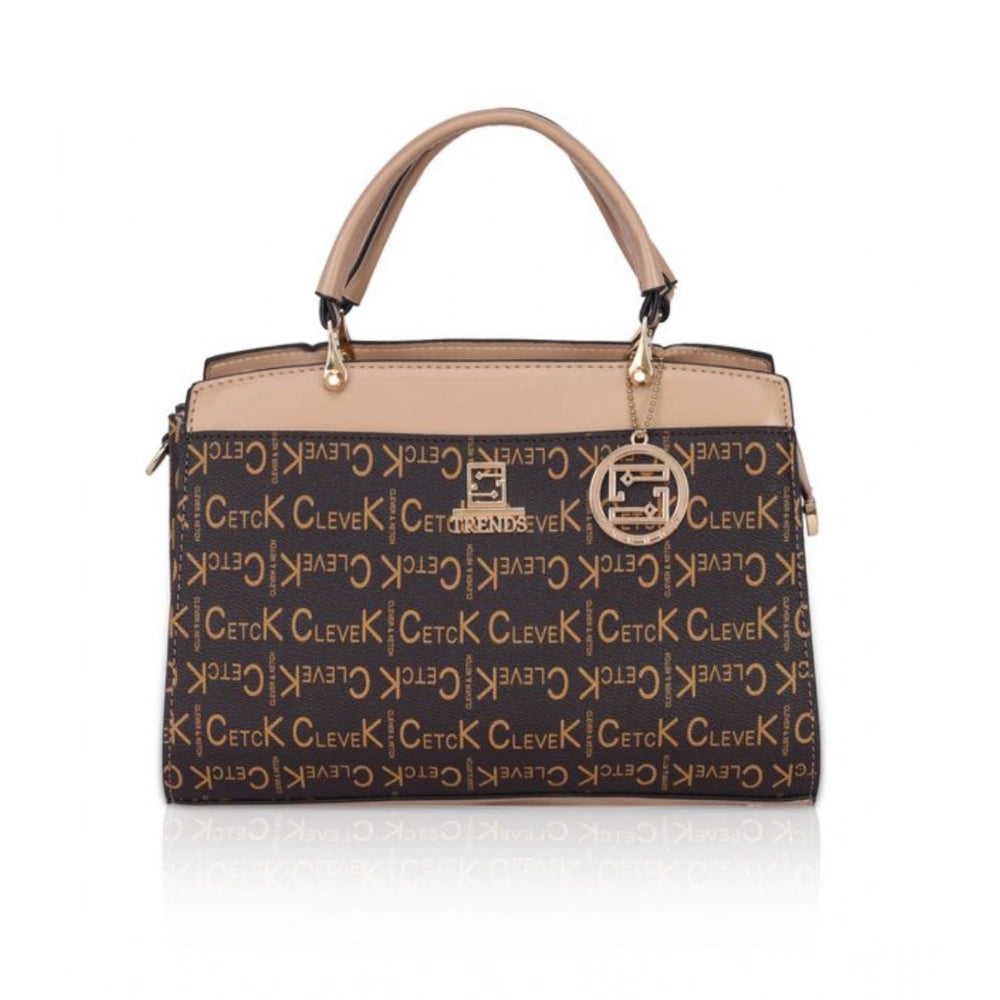 Generic Women's Faux Leather Printed Handbag (Hilver) Main image