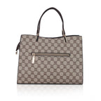 Generic Women's Faux Leather Printed Handbag (Coffee)