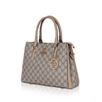 Generic Women's Faux Leather Printed Handbag (Hilver)