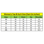 Generic Women's Georgette Embroidery 3-4th Sleeve Round Neck Kurti with Dupatta Set (Wine)