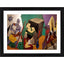 Generic The Spirit of India Painting With Wood Photo Frame (Multicolor)