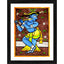 Generic Krishna Painting With Wood Photo Frame (Multicolor)