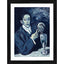 Generic The Absinthe Drinker 1903 Painting With Wood Photo Frame (Multicolor)