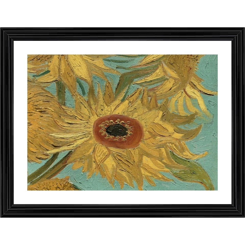 Generic Sunflowers 1888 Painting With Wood Photo Frame (Multicolor) Main image