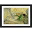 Generic The Raising of Lazarus 1890 Painting With Wood Photo Frame (Multicolor)