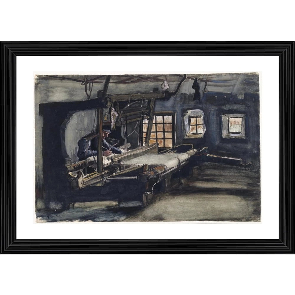 Generic Weaver 1884 Painting With Wood Photo Frame (Multicolor) Main image