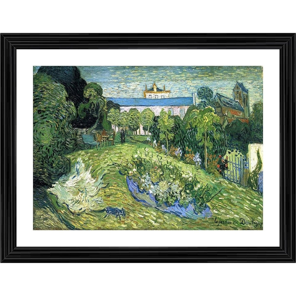 Generic Daubigny’s Garden 2 1890 Painting With Wood Photo Frame (Multicolor) Main image