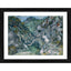 Generic Ravine 1889 Painting With Wood Photo Frame (Multicolor)