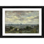 Generic View of Paris 1886 Painting With Wood Photo Frame (Multicolor)