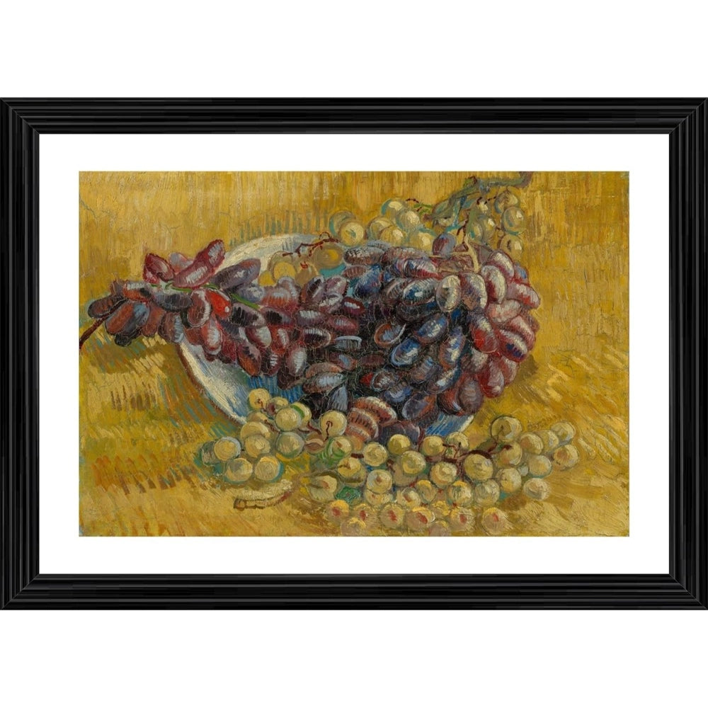 Generic Grapes 1887 Painting With Wood Photo Frame (Multicolor) Main image