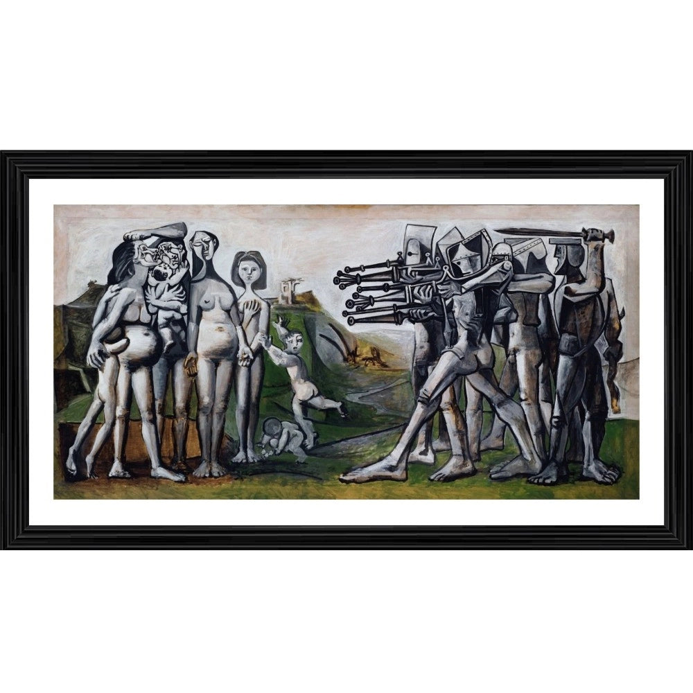 Generic Adventures 1951 Painting With Wood Photo Frame (Multicolor) Main image