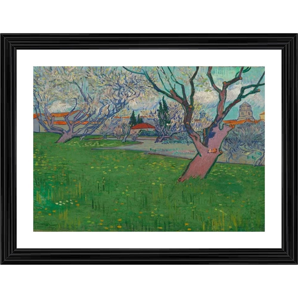 Generic Orchards in Blossom 1889 Painting With Wood Photo Frame (Multicolor) Main image