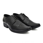 Generic Men's Faux Leather Formal Shoes (Black)