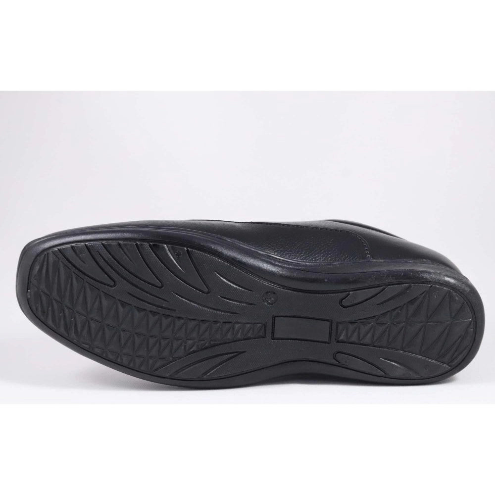 Generic Men's Faux Leather Formal Shoes (Black) Secondary image