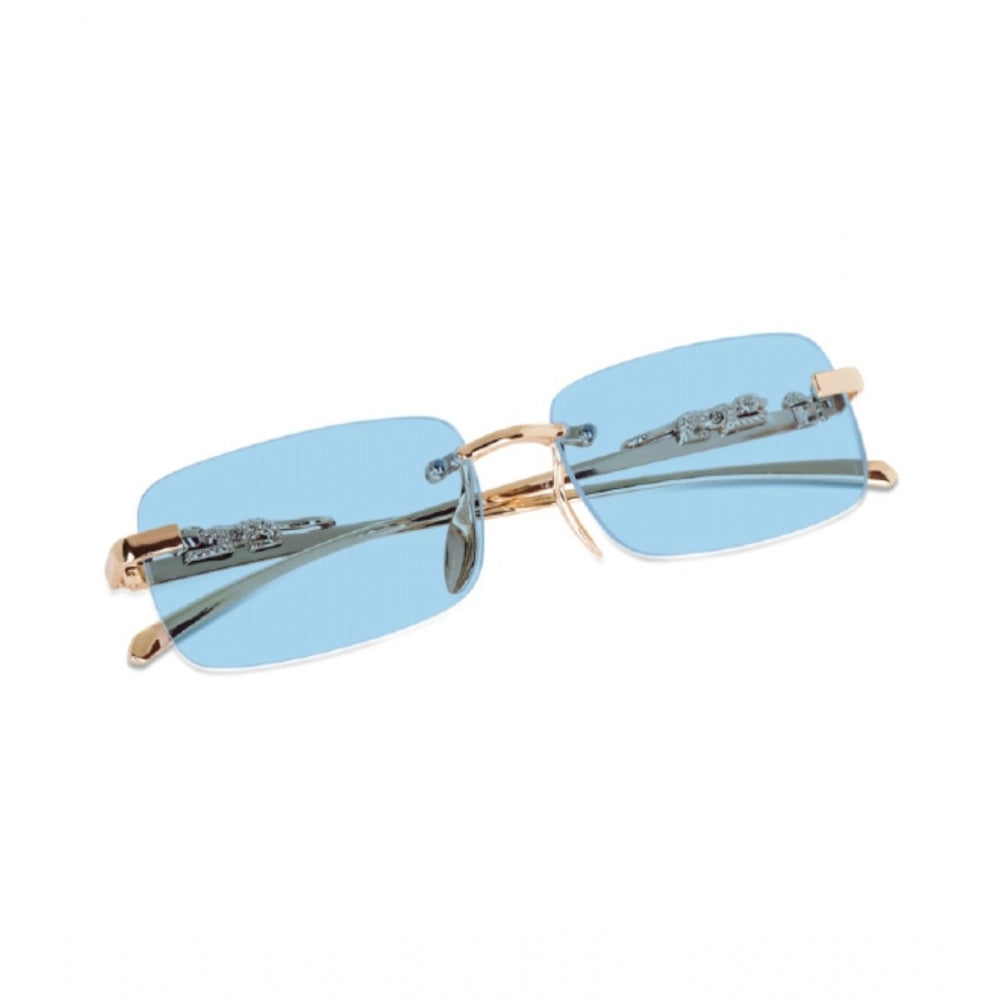 Generic Classic Unisex UV400 Protection Sunglasses (Gold) Main image
