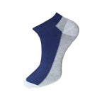 Generic 3_Pair Set Unisex Casual Cotton Solid Ankle Length Socks (Multicolor)