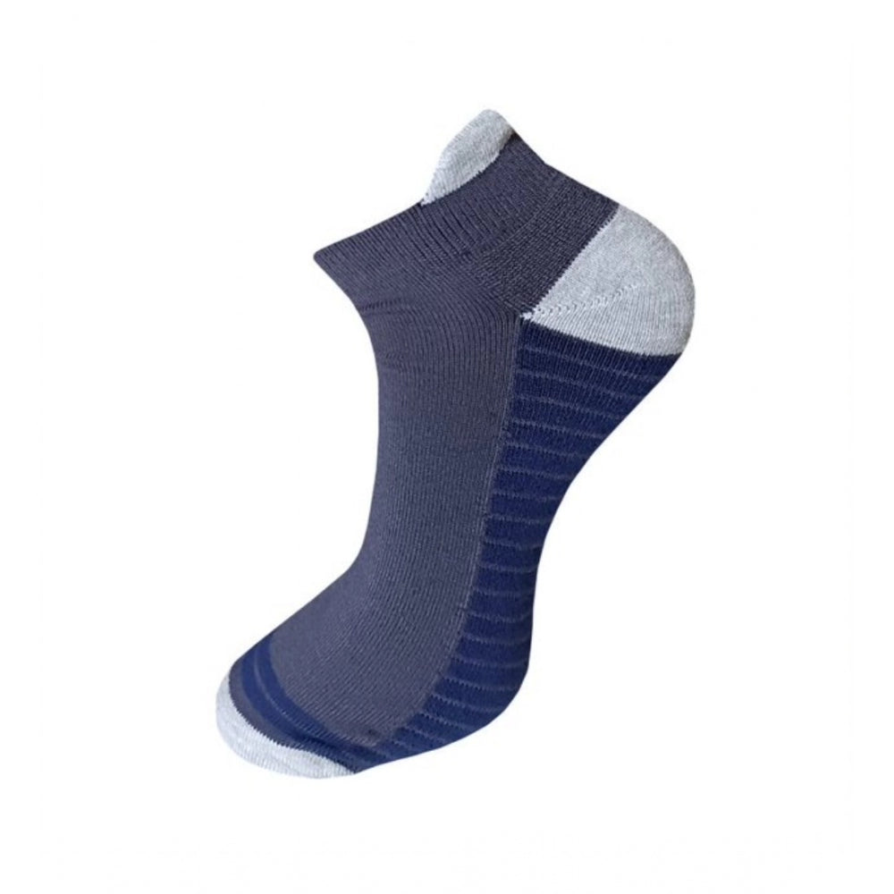 Generic 3_Pair Set Unisex Casual Cotton Printed Ankle Length Socks (Multicolor)