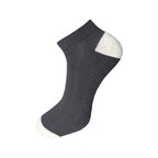 Generic 3_Pair Set Unisex Casual Cotton Solid Ankle Length Socks (Multicolor)