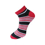 Generic 3_Pair Set Unisex Casual Cotton Striped Ankle Length Socks (Multicolor)
