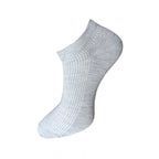 Generic 3_Pair Set Unisex Casual Cotton Solid Ankle Length Socks (Multicolor)