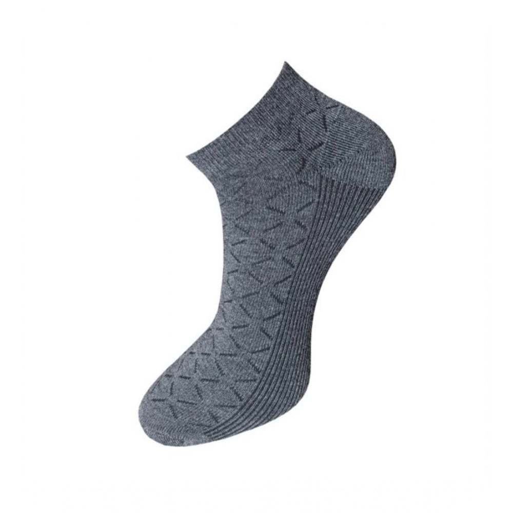 Generic 3_Pair Set Unisex Casual Cotton Printed Ankle Length Socks (Multicolor) Secondary image