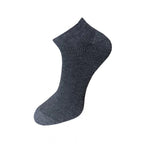 Generic 3_Pair Set Unisex Casual Cotton Solid Ankle Length Socks (Multicolor)
