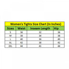 Generic Women's Polyester Solid Ankle length High Waisted Tights (Sea Green)