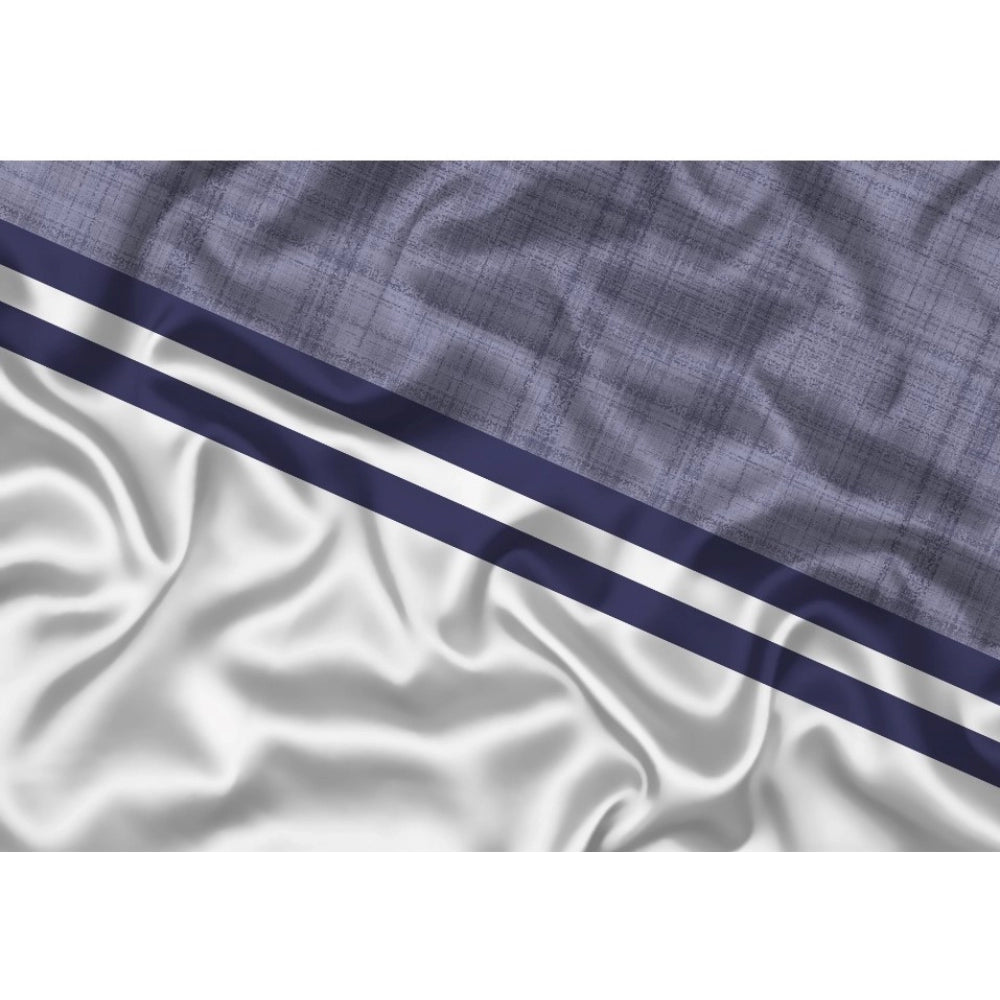 Generic Men's Casual Floral Printed Cotton Blend Unstitched Shirt Fabric 1.6 Mtrs (Multicolor) Secondary image