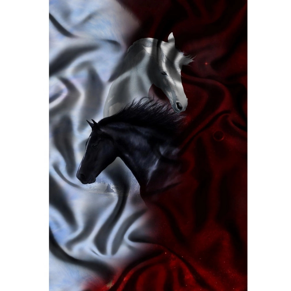 Generic Men's Casual Floral Printed Cotton Blend Unstitched Shirt Fabric 1.6 Mtrs (Multicolor) Secondary image