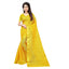 Generic Women's Jacquard Woven Saree With Unstitched Blouse 5.5Mtr (Yellow)