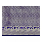Generic Women's Jacquard Woven Saree With Unstitched Blouse 5.5Mtr (Magenta)