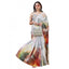 Generic Women's Crepe Digital Print Saree With Unstitched Blouse 5.5Mtr (Multicolor)
