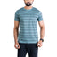 Generic Men's Casual Cotton Printed Round Neck Half Sleeve T-Shirt (Gery)