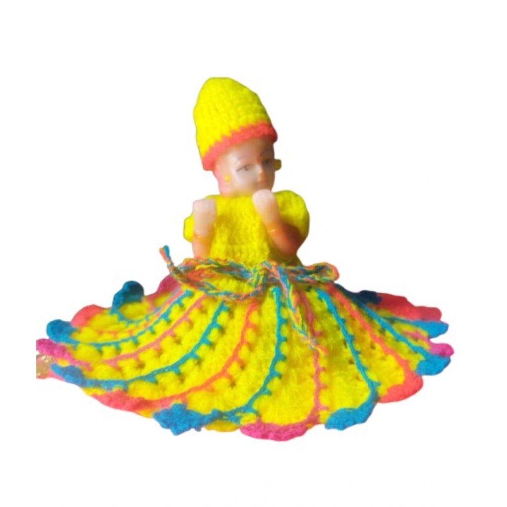 Generic Laddu Gopal Tharad Dress Size: 0 To 6 (Multicolor) Main image