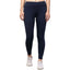 Generic Women's Polyester Solid Ankle Length High-Rise Tights (Navy)