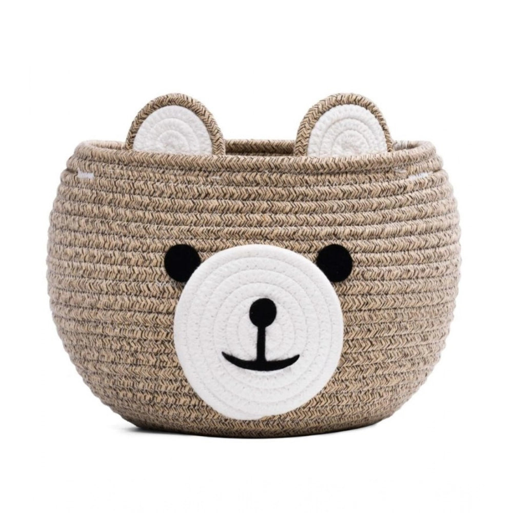Generic Cotton Bear Shaped Storage Baskets Pack of 1 (Mix) Main image