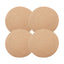 Generic Cotton Dining Table Round Placemat Mats Set of 4 (Beige)