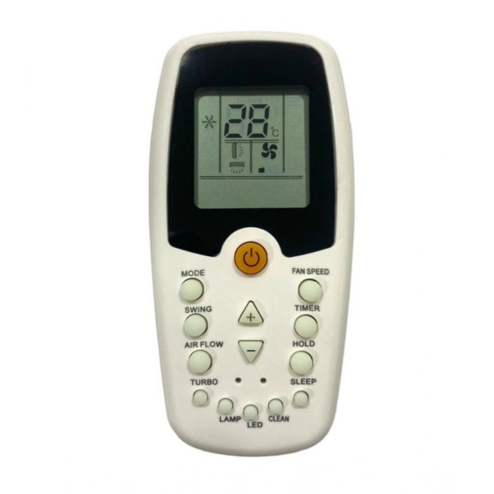 Generic AC Remote No. 4A Compatible-Replacement for Croma AC Remote Control (White) Main image
