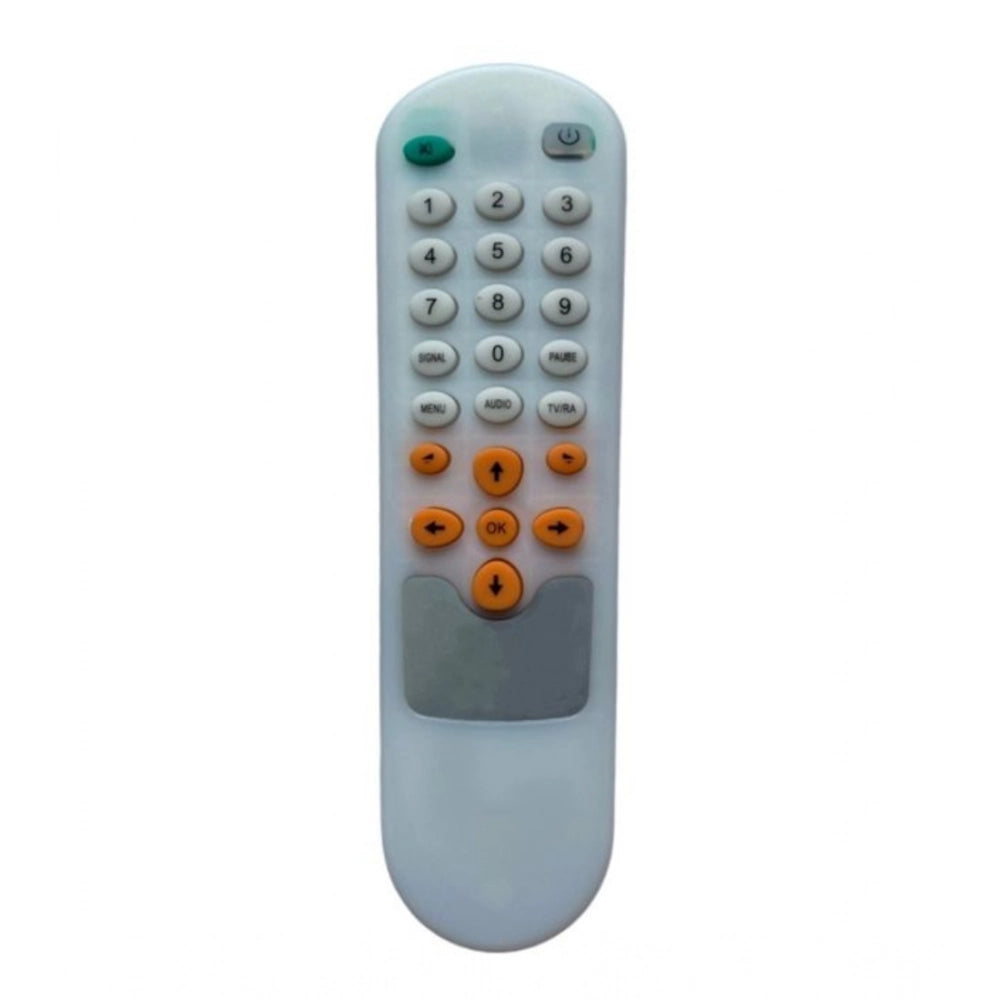 Generic Remote No. 1072 Compatible-Replacement for Doordarshan Set Top Box Remote Control (White) Main image