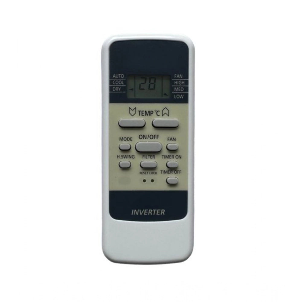 Generic AC Remote No. 137B Compatible-Replacement for Hitachi AC Remote Control (White) Main image