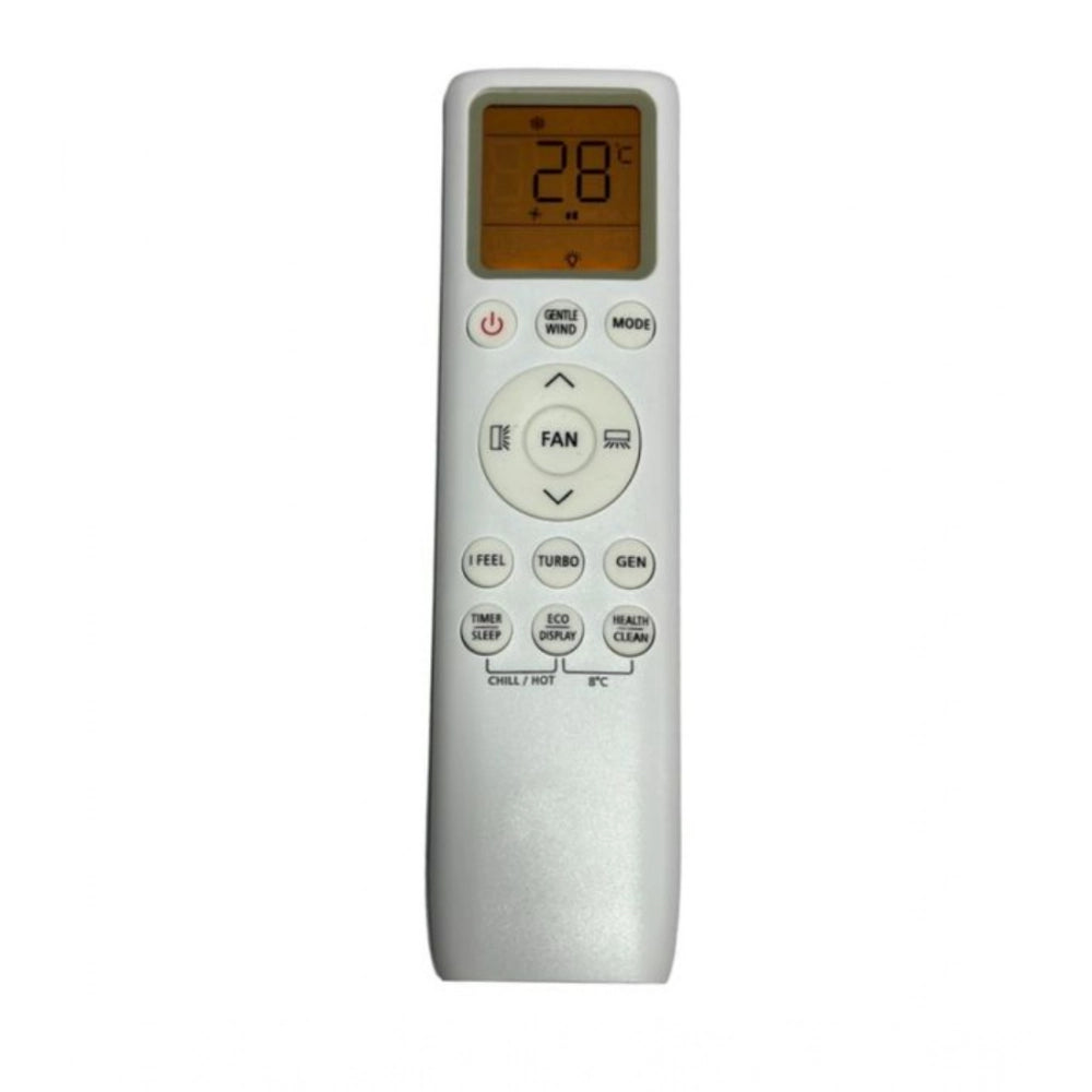 Generic AC Remote No. 241A Compatible-Replacement for TCL AC Remote Control (White) Main image