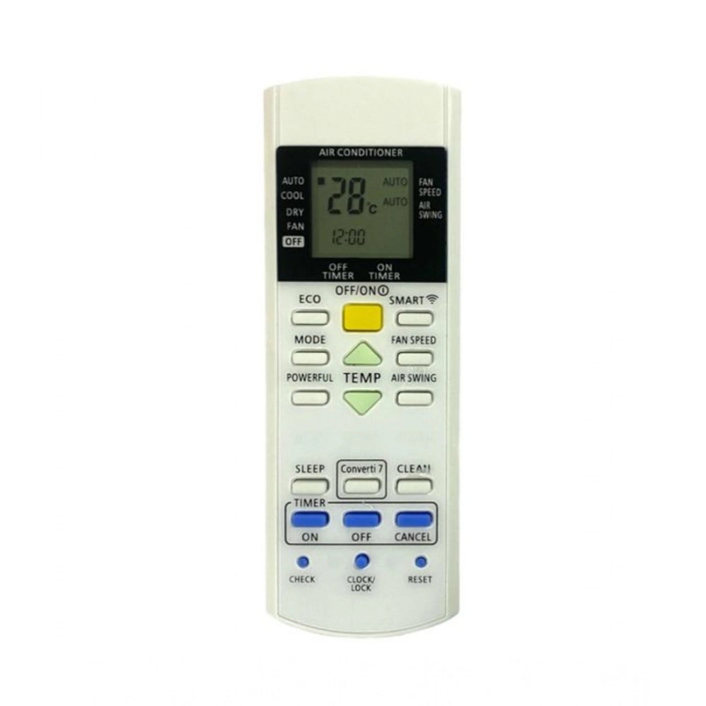 Generic AC Remote No. 29J Compatible-Replacement for Panasonic - Panasonic Inverter AC Remote Control (White)